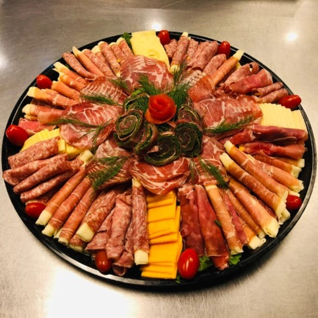 Meat and Cheese Snack Platter.