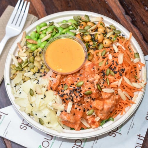 The Si Racha Salad.