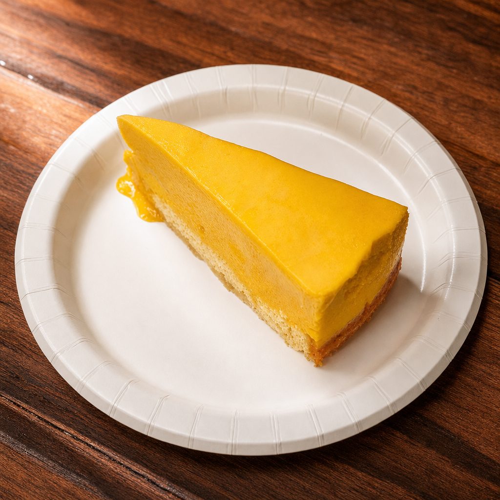 Mango Mousse Cake.