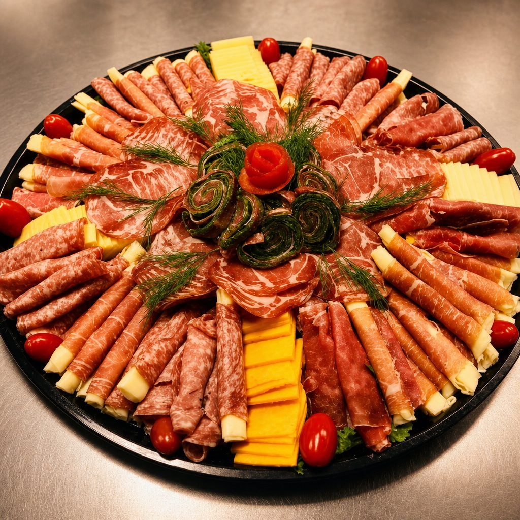 Meat and Cheese Snack Platter.