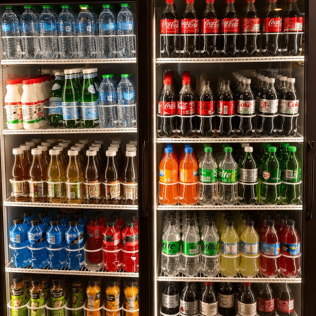 Bottle of Soda.