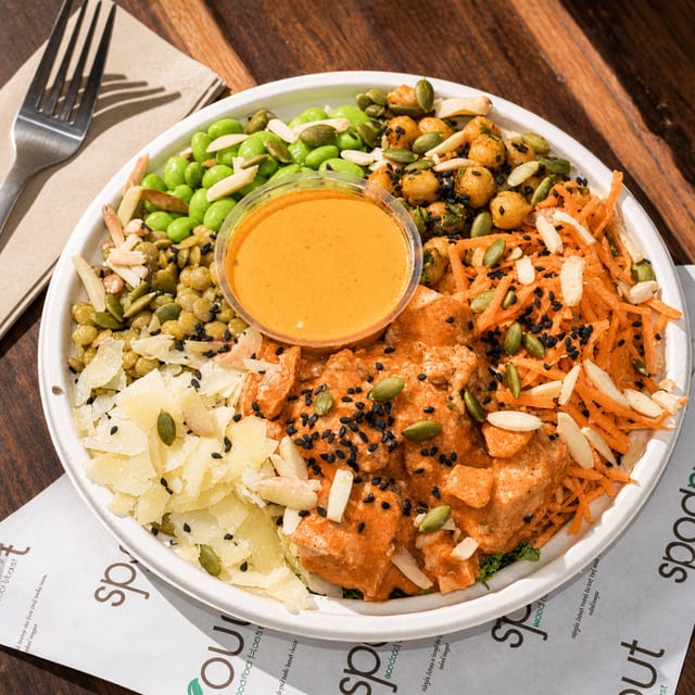 The Si Racha Salad.